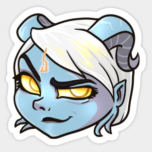 Draenei smile Sticker